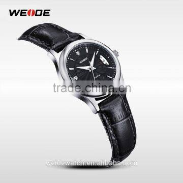 New 2014 Fashion WEIDE Famous Brand Watch Women Luxury Watch Quartz Movement Waterproof Leather Strap Watches Relogio Feminino