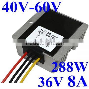 48v dc voltage regulator to 36v converter buck step down module 8A wide input 40-60V ,Factory Price Hot Sale!