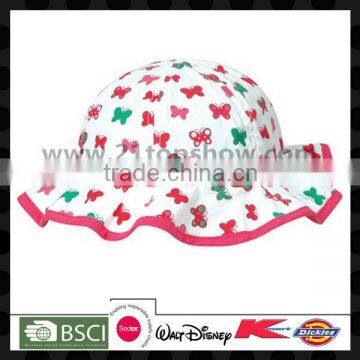 HIgh Quality Butterfly Printed Fancy Baby Hat