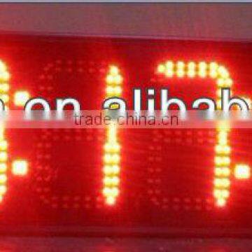 16inches 10'' digits RF iron remote control red led temperature&time led temperature humidity display