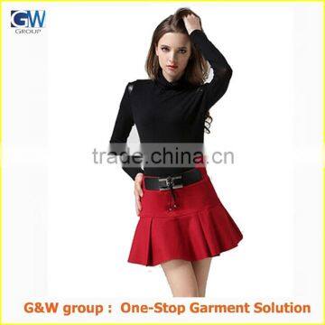 new style fashion design sexy girls photos with mini skirt