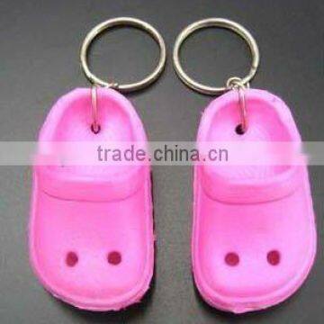 mini eva clogs keychain