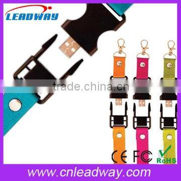 USB 2.0 Lanyard Flash Drive With Keychain 64MB-64GB photo-3