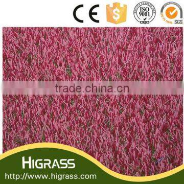 Water Proof Color Grass for Decoration Use Pink and Red