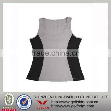 Cotton Spandex Slim Fit Running Men Tank Top Design