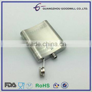 8oz Stainless Steel Hip Flask/flask photo-2