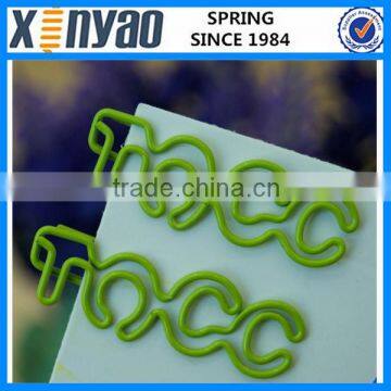 Hight Quality Promotional Gifts Custom Logo Metal Letter Shape Paper Clips Quality Choice photo-5