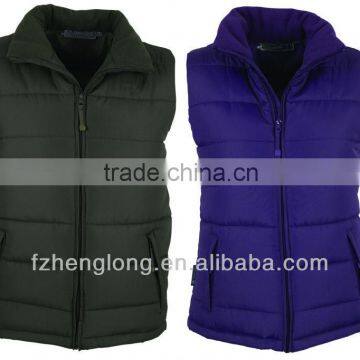 Ladies and mens padding vest/body warmer