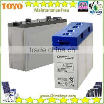 2v 1000ah 12V 24V 48V 12v solar energy battery