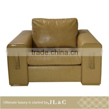 JS17-01 Single Sofa in Living Room from JL&C luxury home furniture Sectional Sofa latest designs 2016 (China supplier)