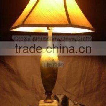 Onyx Lamp with Shade