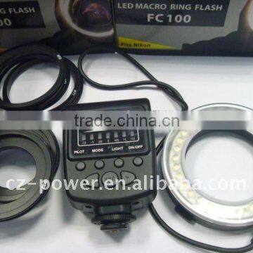 LED Macro Ring Flash FC100 for Nikon