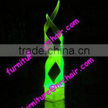 shanghai event rental wedding banquet acrylic LED lighted table decorative centerpiece