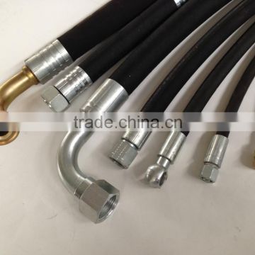 High pressure hydraulic rubber hoses, pipes