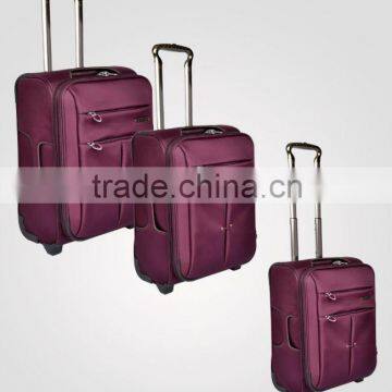 2012 nylon with aluminium Trolley case