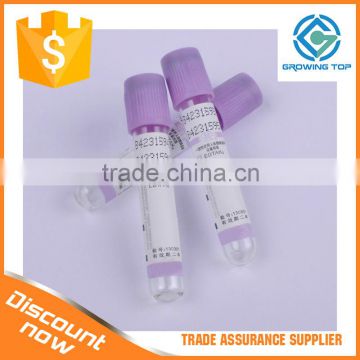 Purple EDTA K2 Blood Collection Tube