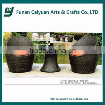 simple design garden table sets rattan outdoor furniture