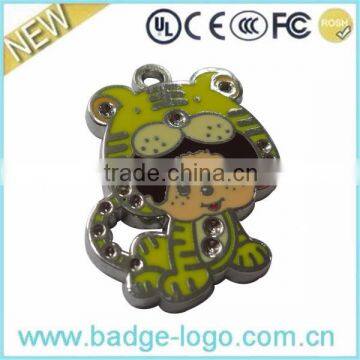 Silver Soft Enamel Metal Mobile Phone Accessories