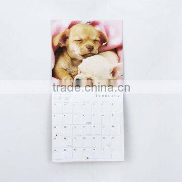 2013 hot-sell standard tabel / desk / wall calendar printing service