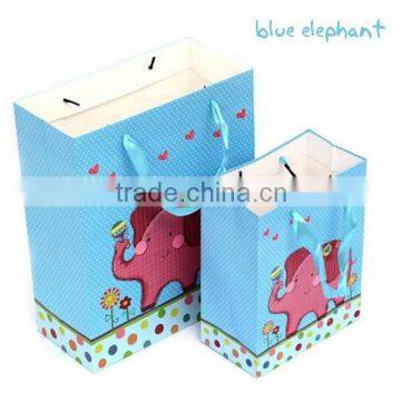 Trendy Lovely Cartoon Animals Paper Shopping Bag photo-2