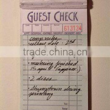 Carbonless Invoices Restaurant Docket Books Restaurant Guest check