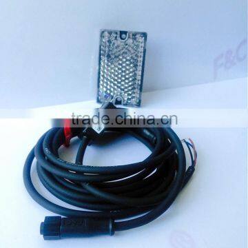 CR-200/15D infrared photoelectric sensor with reflector ,waterproof photo sensor,retro-reflective type