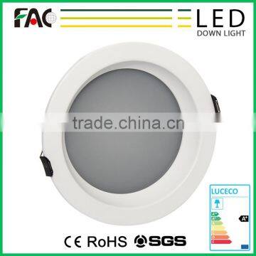 China supplier SMD5730 IP44 die-casting aluminum led recessed 7w down light