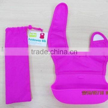Waterproof silicone & nylon foldaway baby