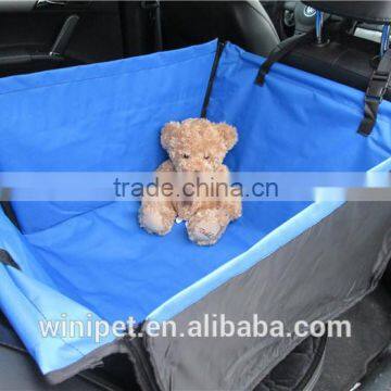 China wholesale the rear seat double folding pet dog car cushion car mats waterproof pad multicolor008#