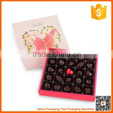 factory delivery fancy chocolate box packaging