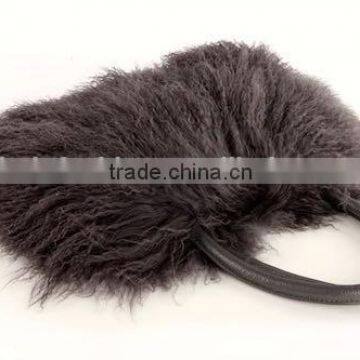Wholesale Genuine Mongolian Lamb Fur Bag for Fashion Women With Reasonable Price Fur Bag photo-6
