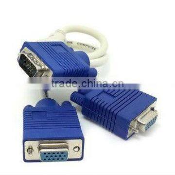 VGA Male to Dual 2 VGA Female Monitor TV Cable Splitter Adapter