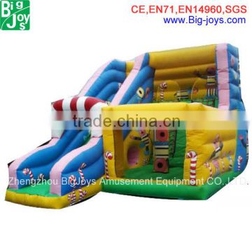 Giant jumper bouncer house, inflatable air bouncy, combo castle for games