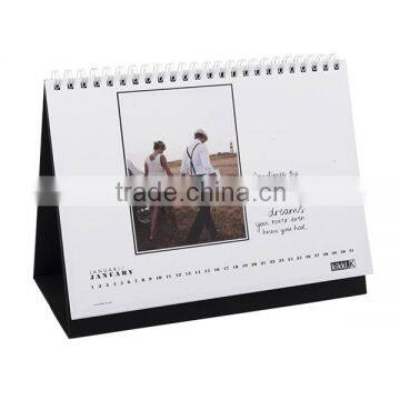 spiral desk table design calendar 2015