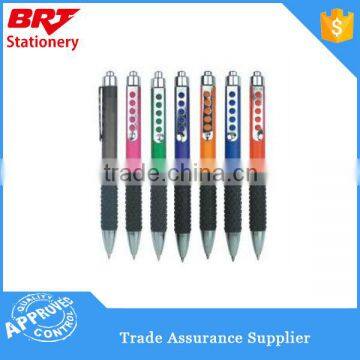 Rubber Grip plastic ball pen