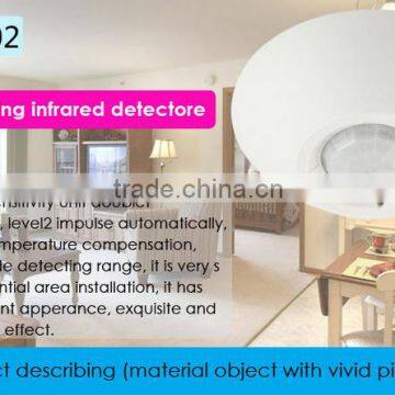 360 graus de montagem no tecto detector PIR (HW-XD02)