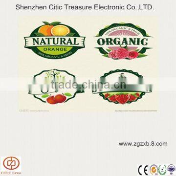 Best sale fruit Packaging Labels, Decorative food stickers