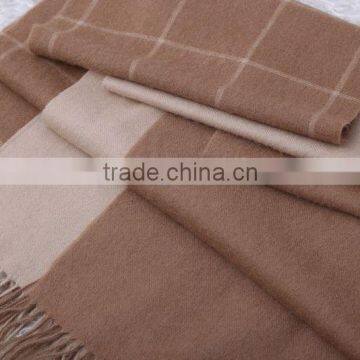 Soft and Warm Camel Cashmere Scarf