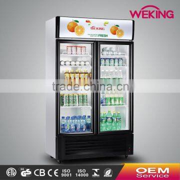 WEKING SC-700 (670L) Showcase with Light Canopy