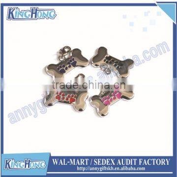 Bone shape decorative dog tags