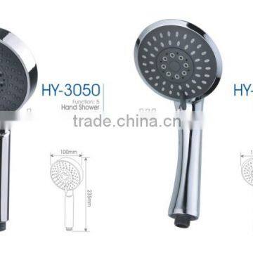 ABS water saving 5 function hand shower