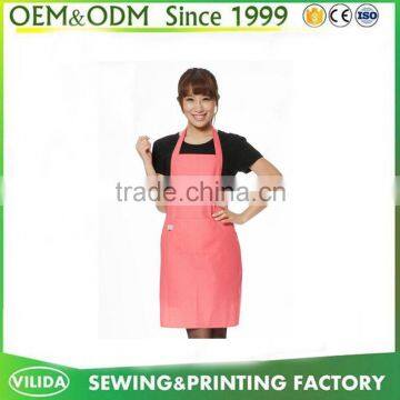 OEM Garden apron with tool pocket Custom Adult bib apron for workshop