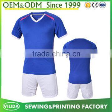 Custom made your design soccer jersey set blank football uniform wholesale soccer jersey uniform