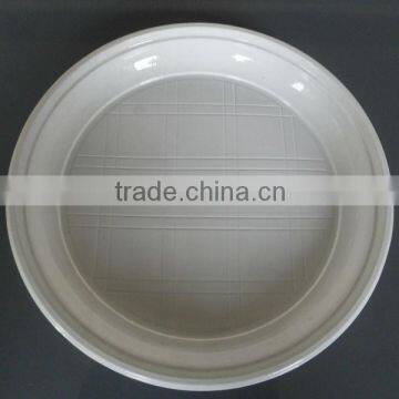 Round PS Plastic Plate 9 inch For Food