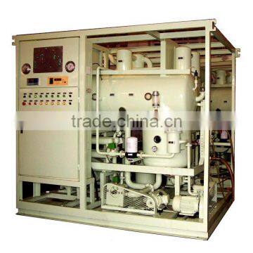 Vacuum used oil cleaning system