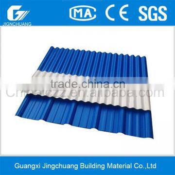 Decorative pvc corrugated roof sheet,roofing materials