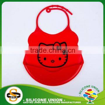 bib silicone silicone food catcher baby bib for baby fashion bibs