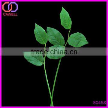 20" artificial plastic stem salal spray silk green leaf