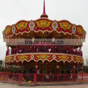 small double decker carousel 39 people