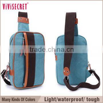 Vivisecret Men's Vintage Canvas School Military Shoulder Messenger Bag photo-6